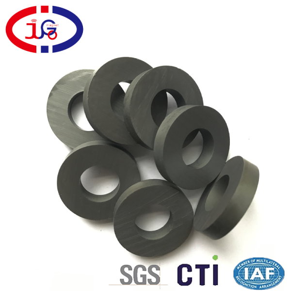 铁氧体圆形磁环 音响喇叭磁芯 天线传感器磁组件 巨高磁铁定制