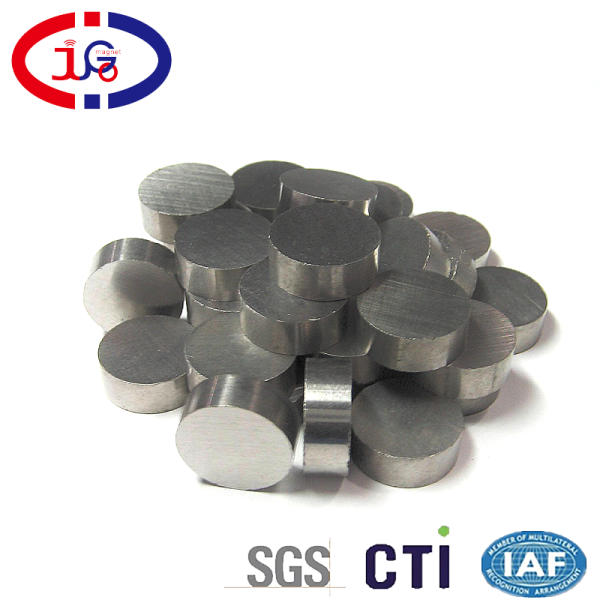 铝镍钴圆形磁片 耐温550度强磁铁 广东巨高磁铁厂专业定制