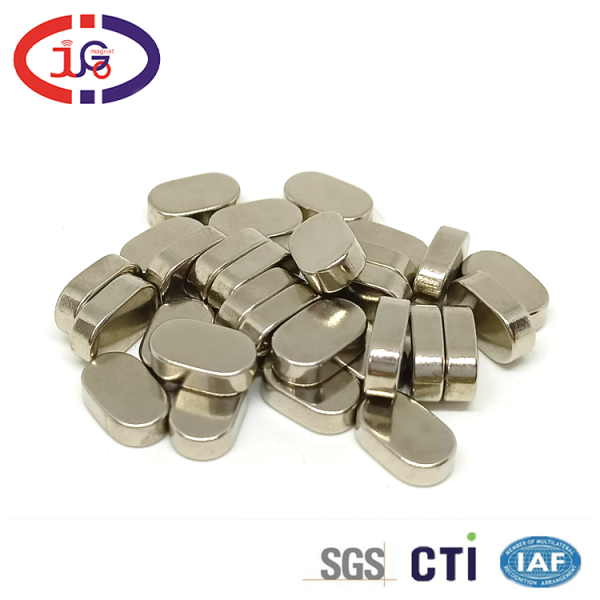 10*6*3椭形磁铁 钕铁硼异形吸铁石定做 钕铁硼强磁加工 厂家供应